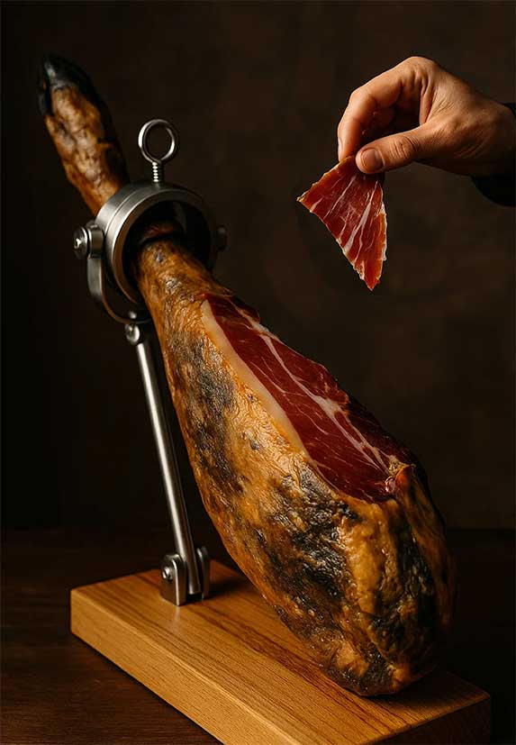 Corte de jamón